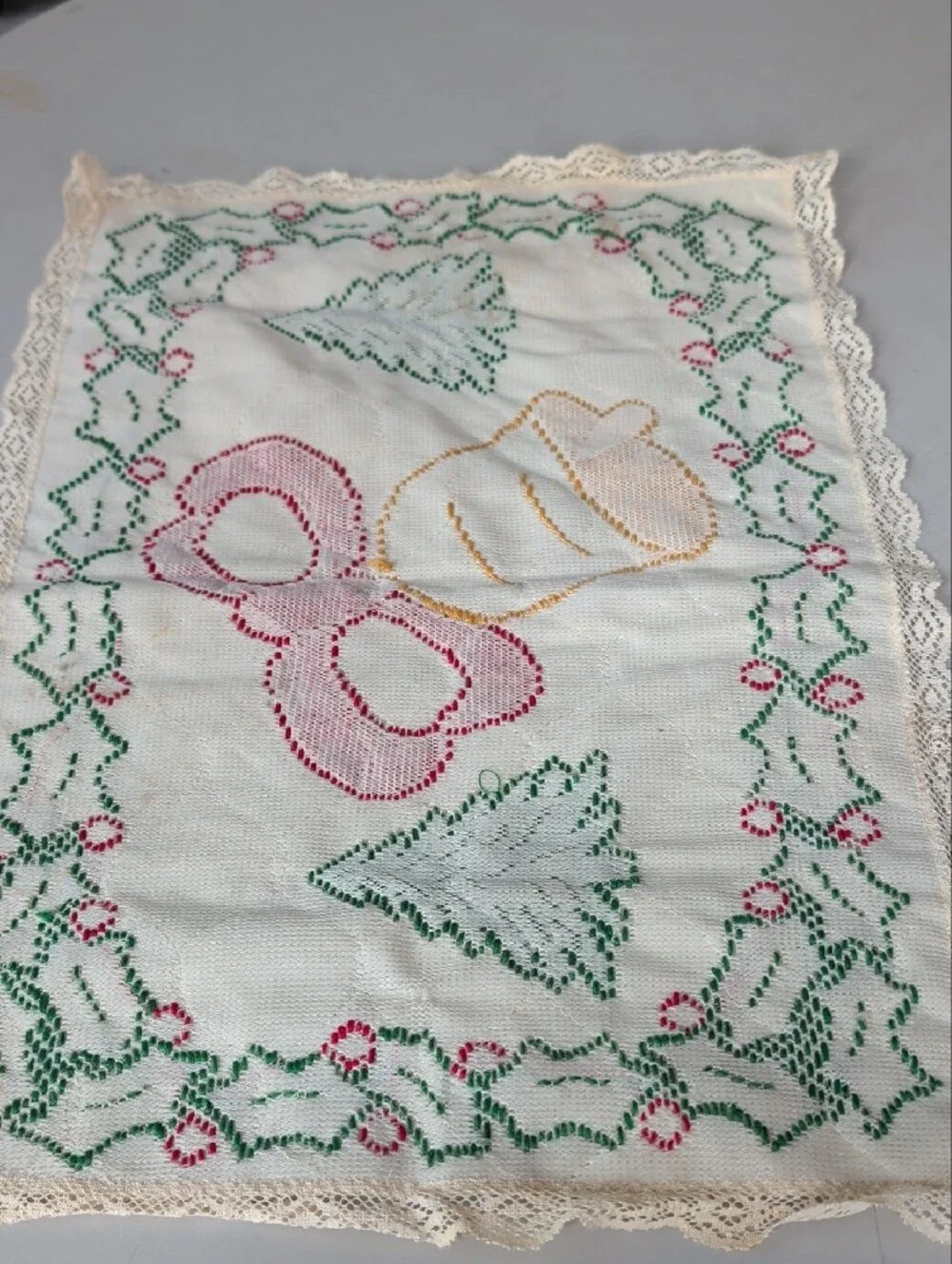 VTG Lot Of 2 Holiday Christmas Winter Decor